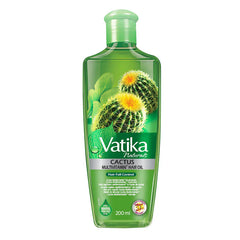 Vatika Naturals Multivitamin Enriched Cactus Hair Oil 200 ml Imported Vatika