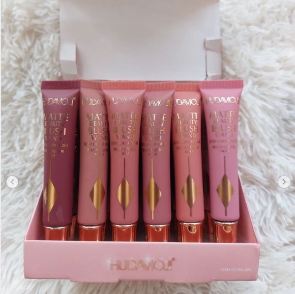Hudamoji Matte Liquid Blusher Set Huda Moji