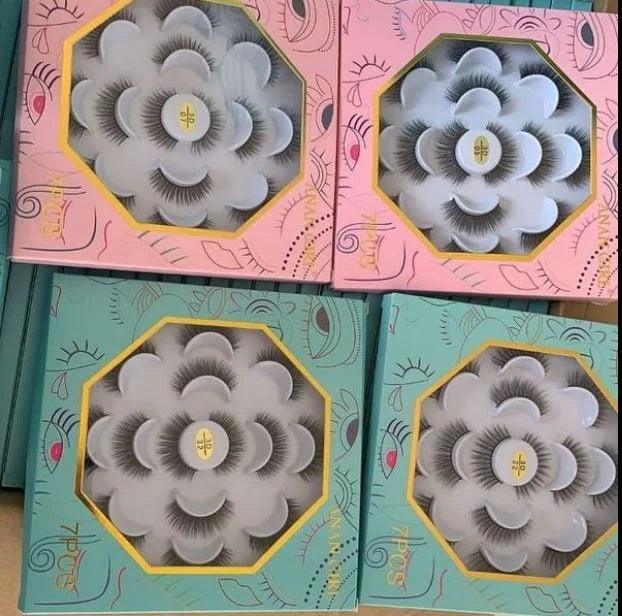 Sasa 3D Eyelashes Pack of 7 pcs Sasa