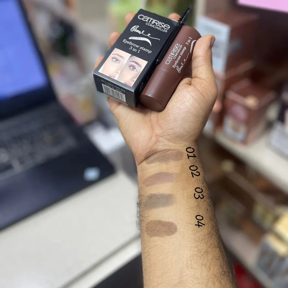 Catirise Eyebrow Stamp JulyStar