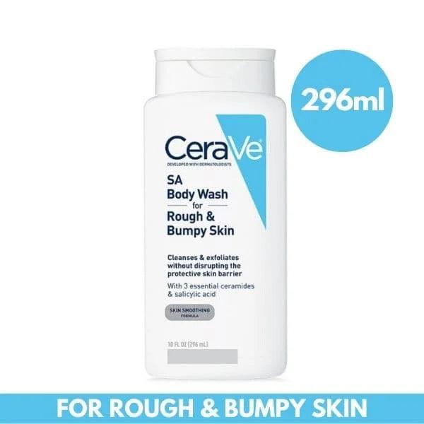CeraVe SA Body Wash For Rough & Bumpy Skin - 296ml CeraVe