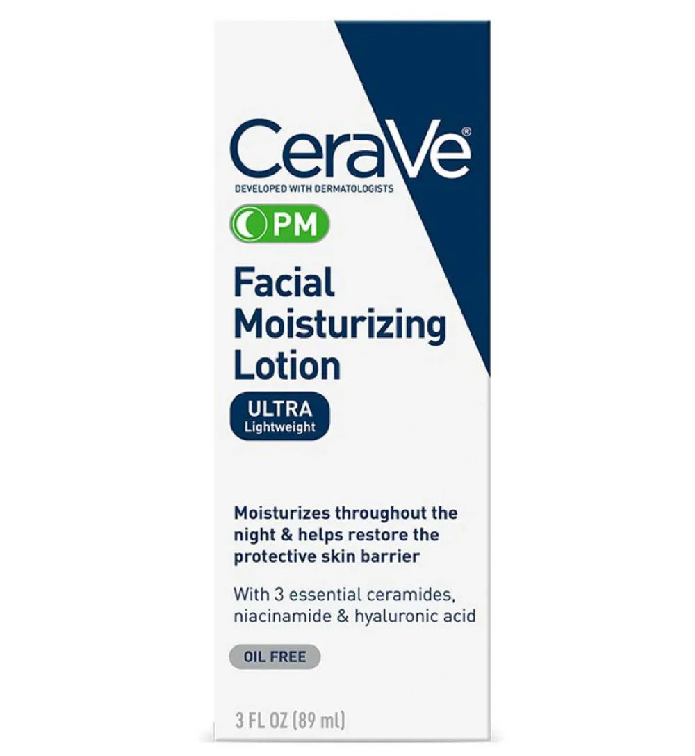 CeraVe Ultra Lightweight Facial Moisturizing Lotion PM - 60ml CeraVe
