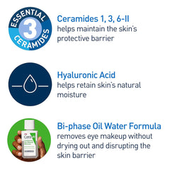 Original Cerave Comforting Eye Makeup Remover 118ml CeraVe