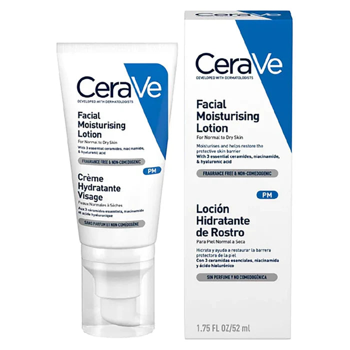Cerave Facial Moisturising Lotion PM - 52ml CeraVe
