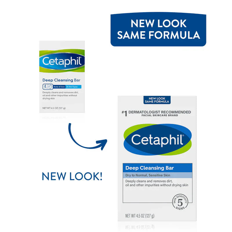 Cetaphil Deep Cleansing Bar 127g Cetaphil