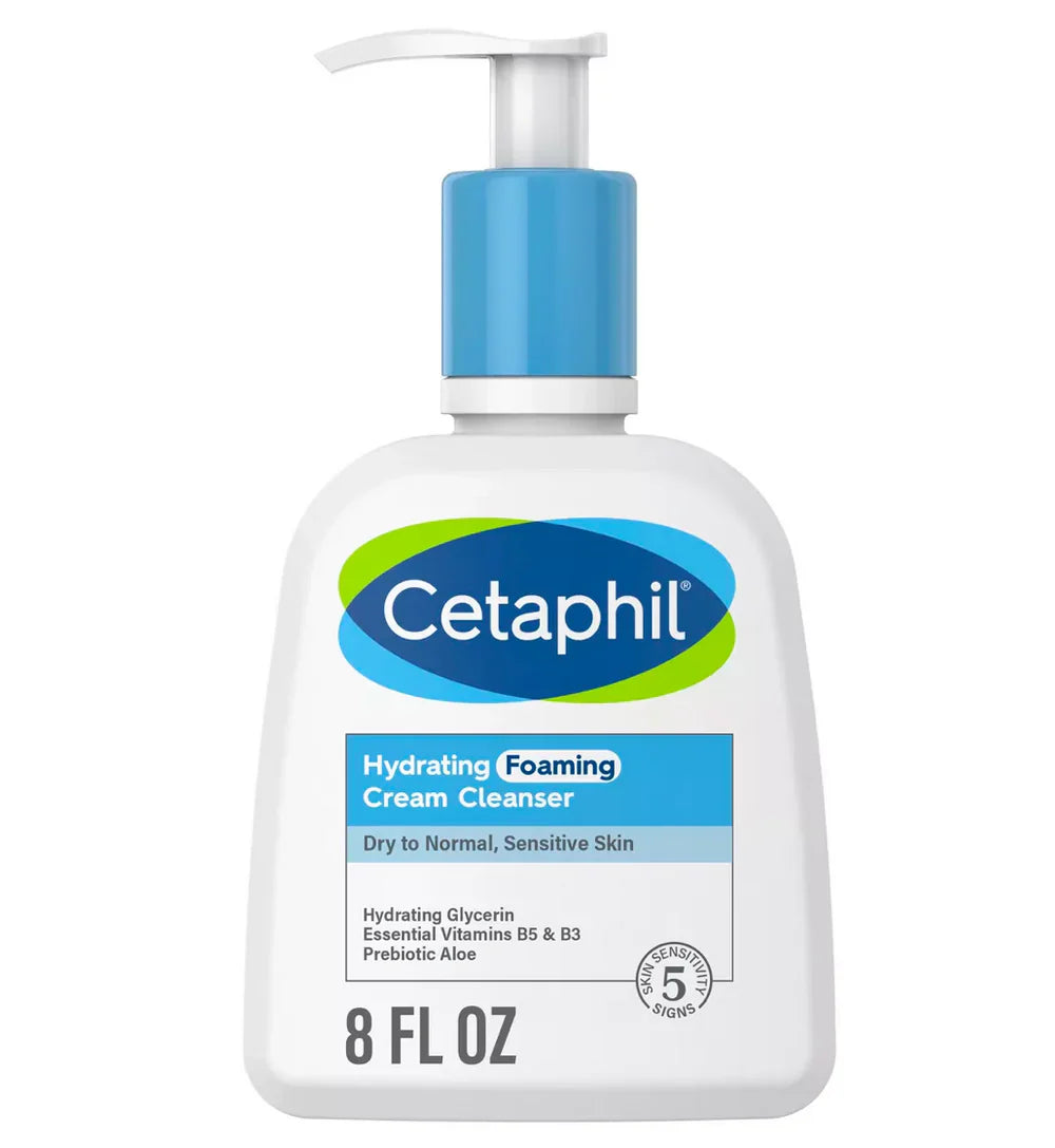 Cetaphil Hydrating Foaming Cream Cleanser 236ml Cetaphil