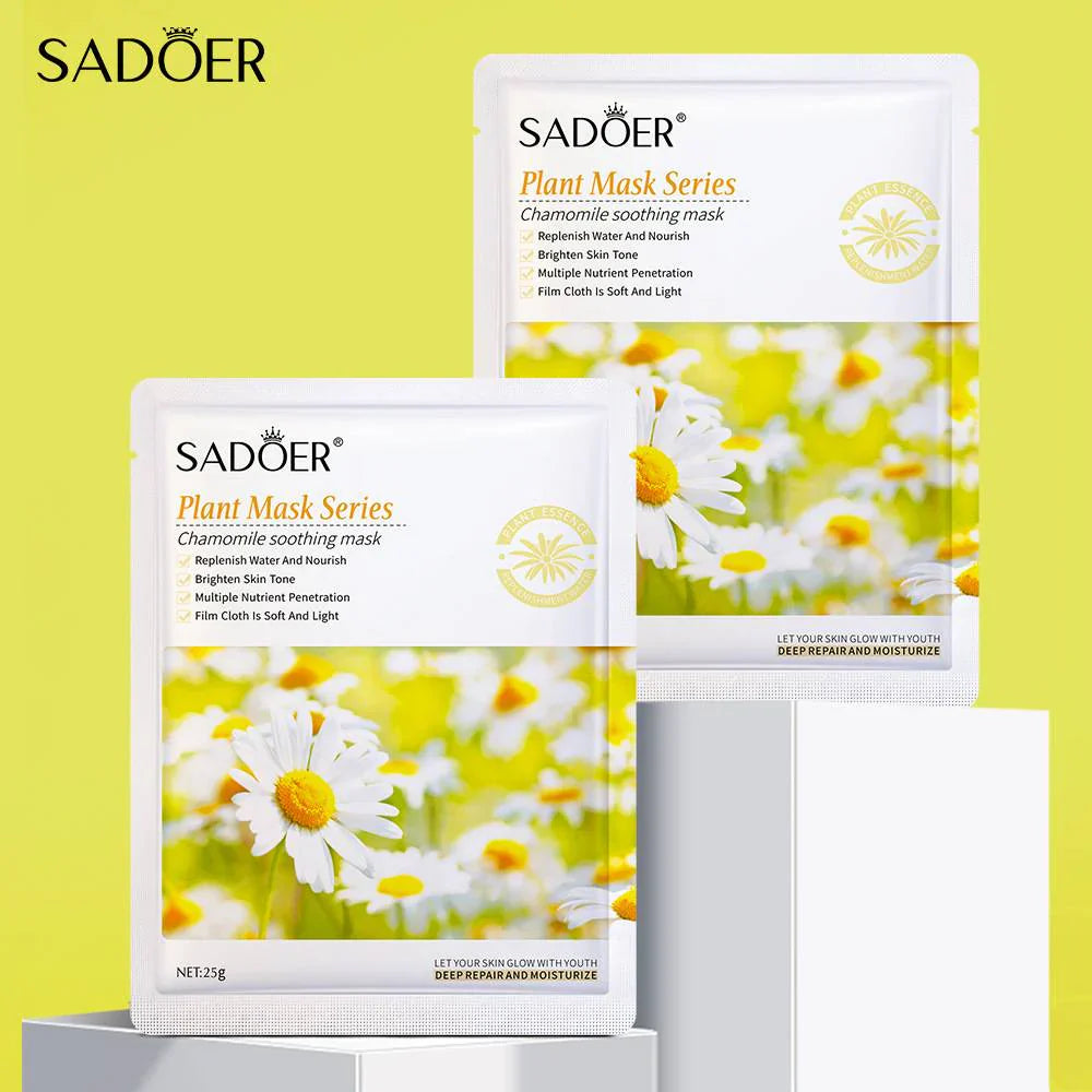 SADOER Chamomile Soothing Face Sheet Mask - 25g Sadoer