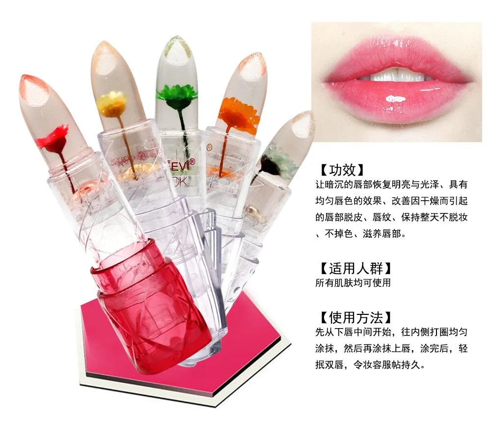CHANLEEVI Crystal Flower Jelly Lipstick Each CHANLEEVI