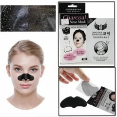 Charcoal Blackhead Remove Removal Nose Mask - 10 Pcs in one box Cosmia.pk