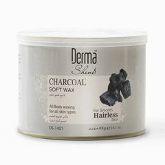 Derma Shine Brazilian Wax with Charcoal - 400g Derma Shine