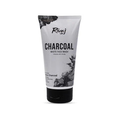 Rivaj Charcoal White Face Wash - 100ml Rivaj