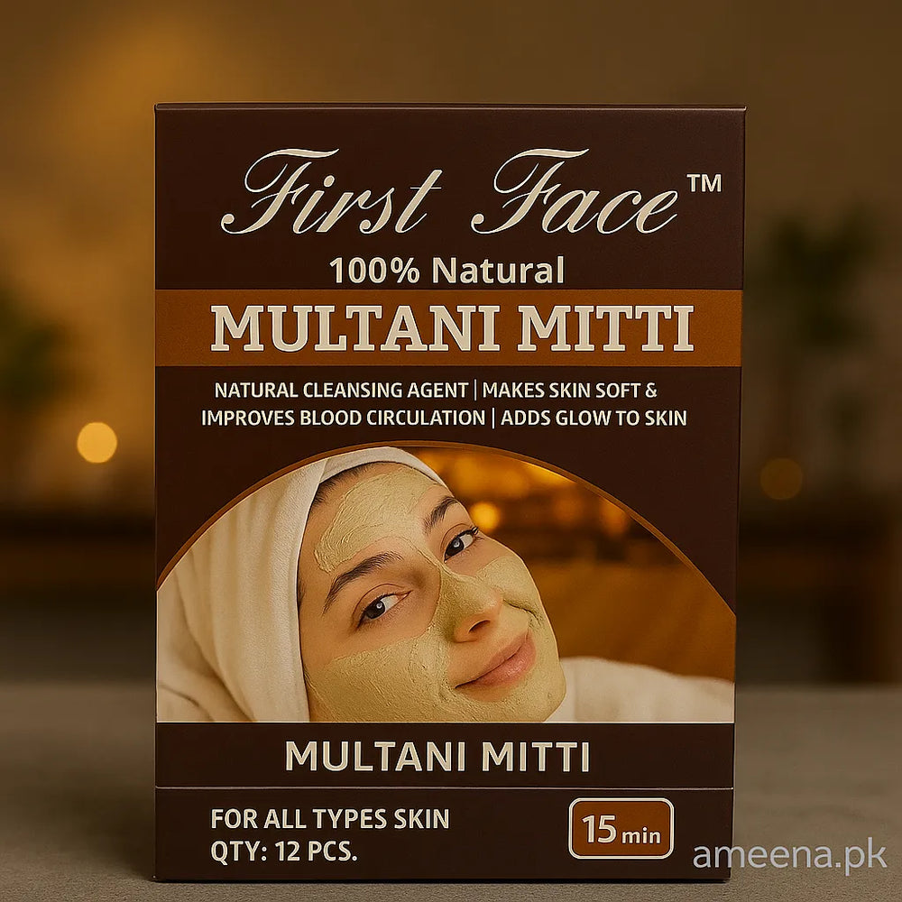 First Face Multani Mitti – Natural Clay Face Pack First Face