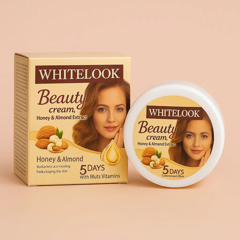 Whitelook Beauty Cream – Honey & Almond Extract White Look