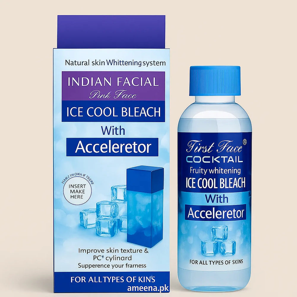 First Face Indian Facial Ice Cool Bleach with Accelerator First Face