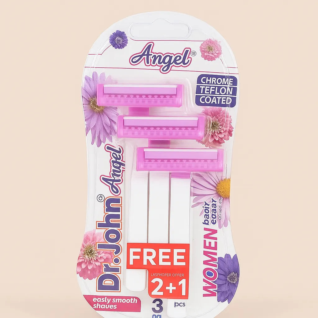 Dr. John Angel 3-Piece Body Hygiene Razor Dr John