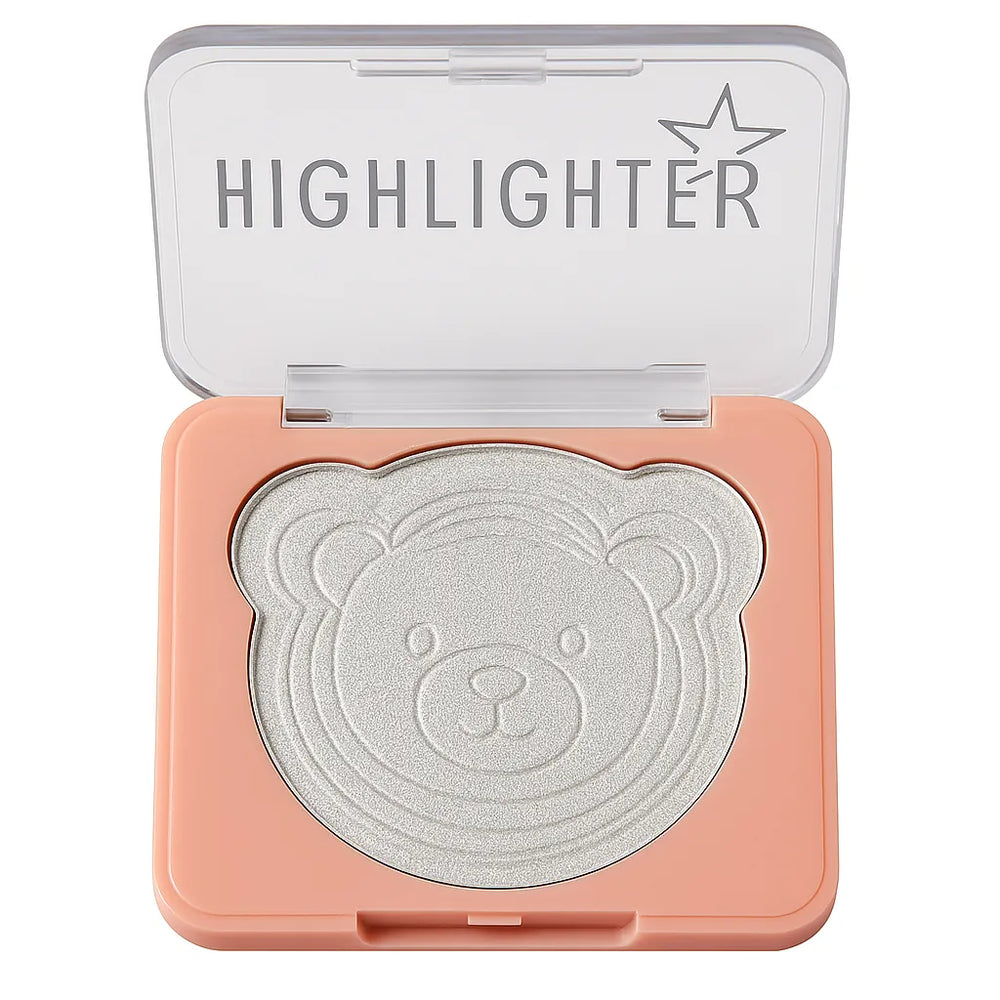 SEVENCOOL Bear Embossed Fashion Highlighter – Radiant Glow Finish Seven Cool