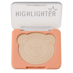 SEVENCOOL Bear Embossed Fashion Highlighter – Radiant Glow Finish Seven Cool
