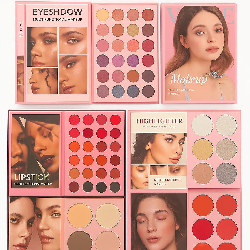 ONEYIOO 67-Color 5-Page Book Palette – All-in-One Makeup Collection oneyioo