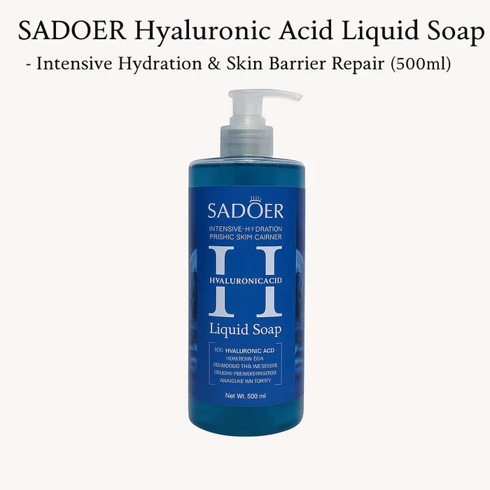 Sadoer Hyaluronic Acid Liquid Soap – 500ml Sadoer