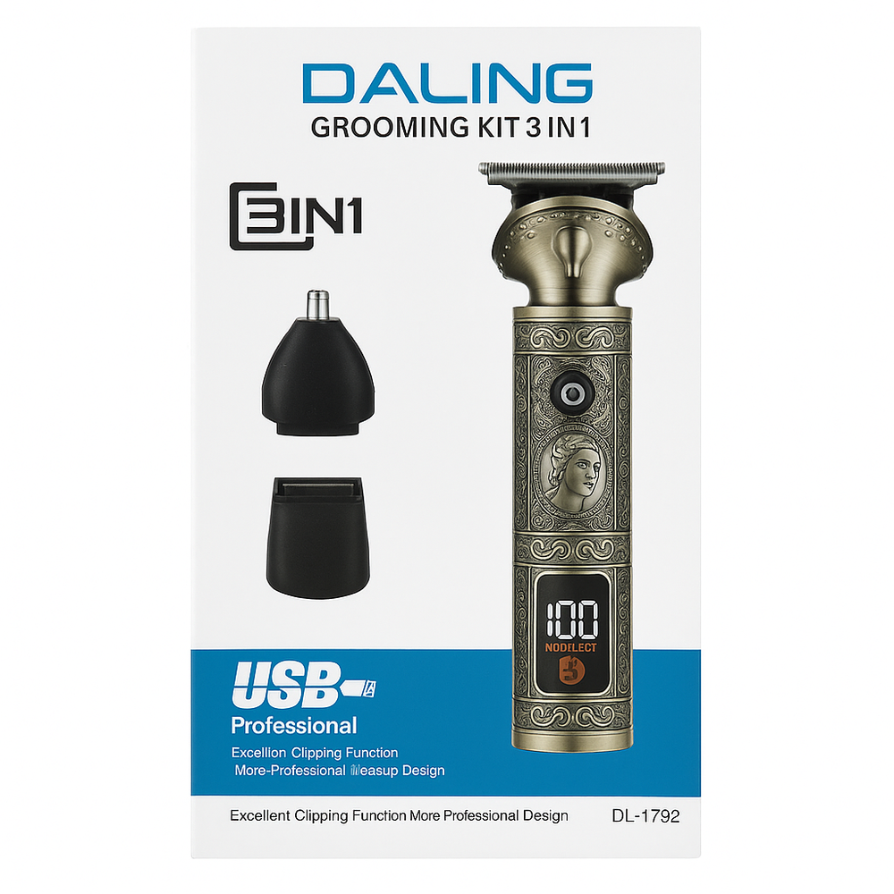 Daling 3-in-1 Grooming Kit – Precision. Power. Performance. Daling