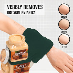 Glow-Up Duo Coffee Scrub & Exfoliating Glove Cosmia.pk