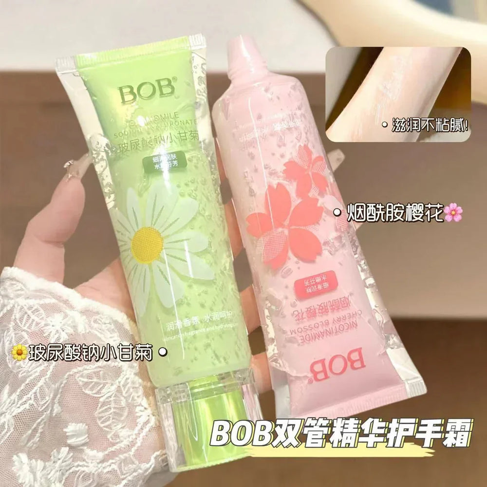 BOB Cherry Blosoom Sodium Hydrate Whitening And Moisturizing Hand Cream Bob