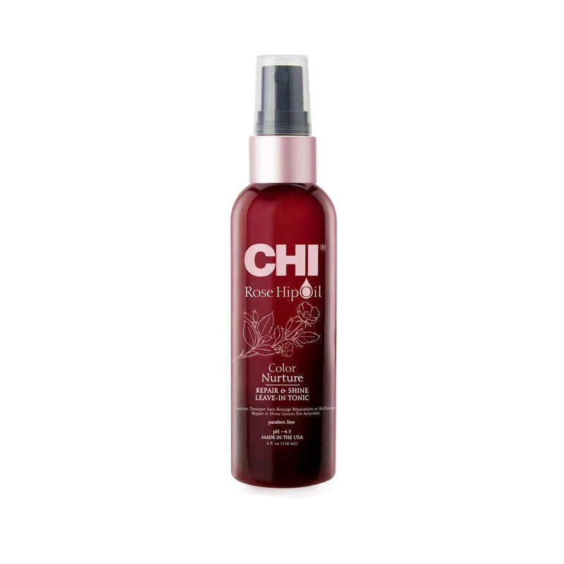 Chi Rose Hip Oil Color Nurture Repair & Shine Leave-In Tonic - 118ml CHI
