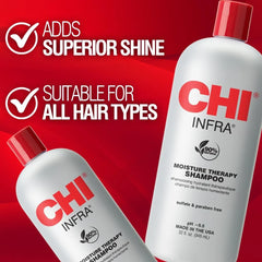 Chi Infra Shampoo, 32 Fl Oz 946ml CHI