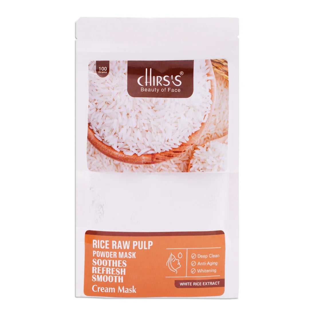 Chirs Rice Powder Mask - 100g Chirs's