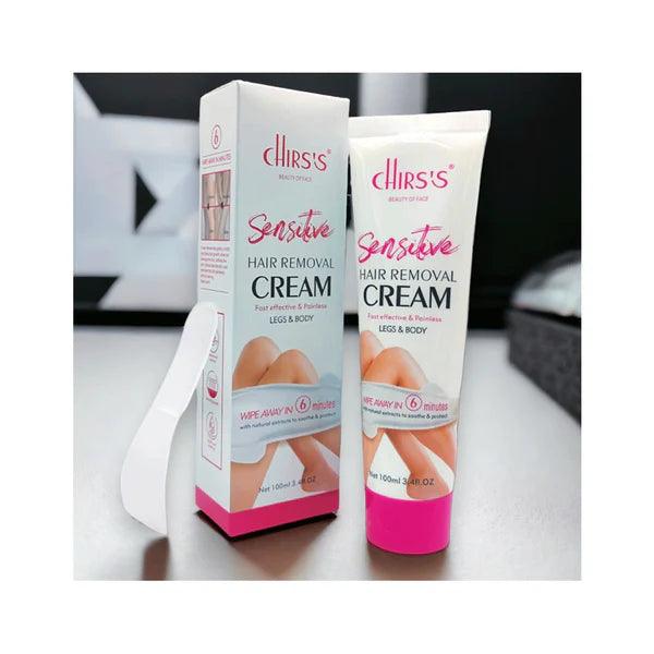 Chirs's Sensitive Hair Removal Cream For Legs & Body Chirs's