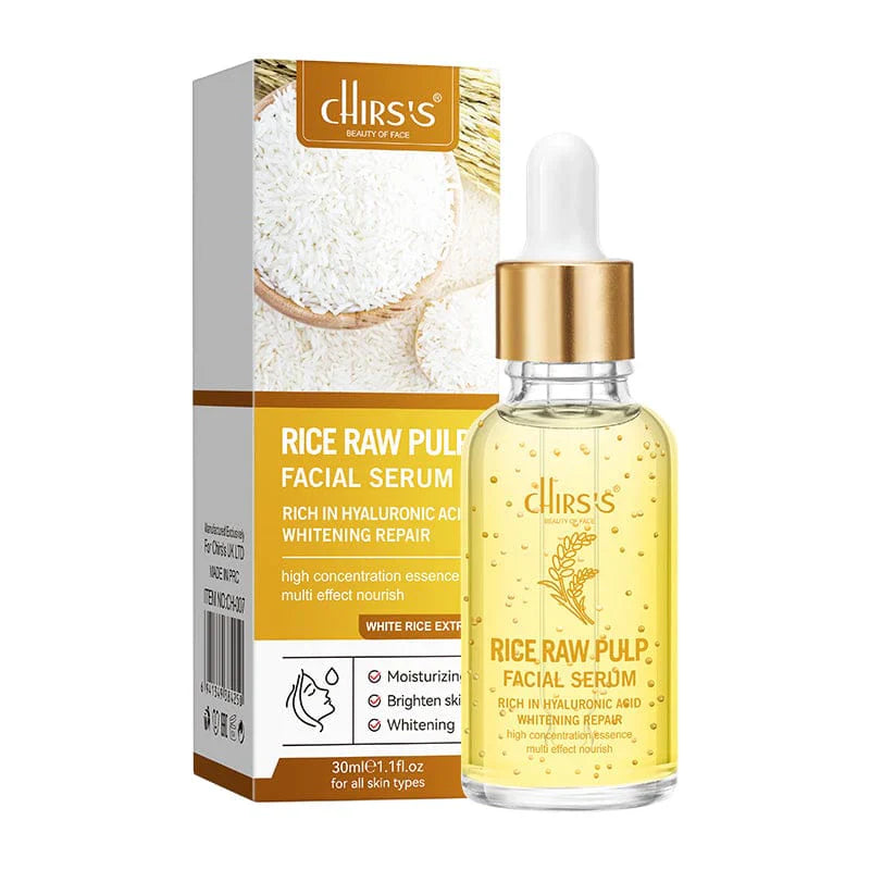Chirs's Rice Raw Pulp Skincare Kit - 4PCS Chirs's