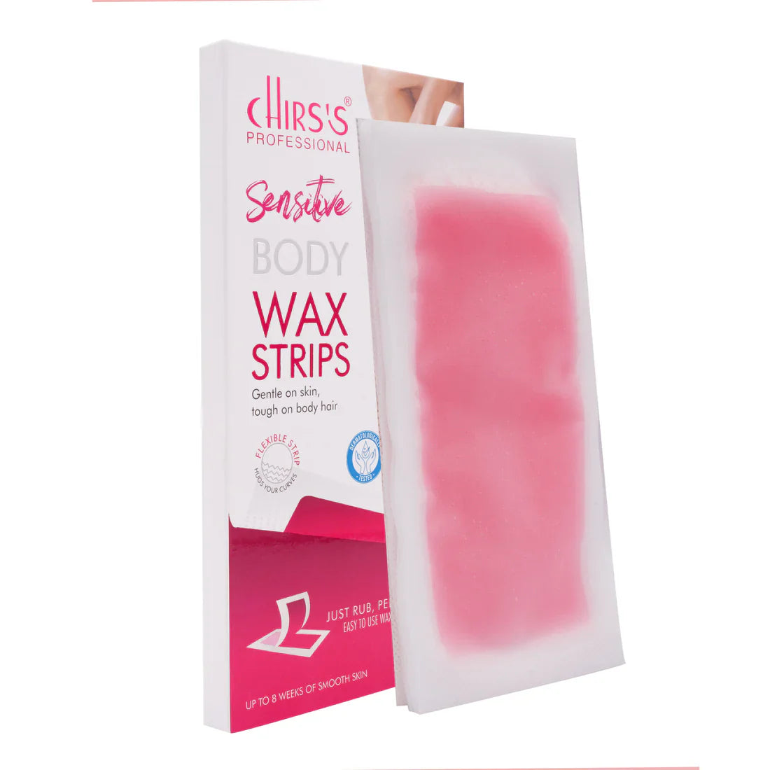 Chirs's Professional Body Wax Strips - 20 strips (10 Double Sided) Chirs's