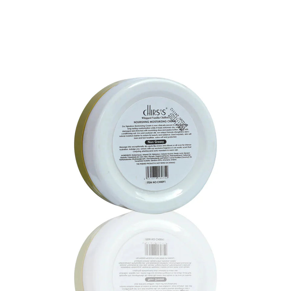 Chirs's Moisturizing Cream Wipped Vanila Chiffon - 150g Chirs's