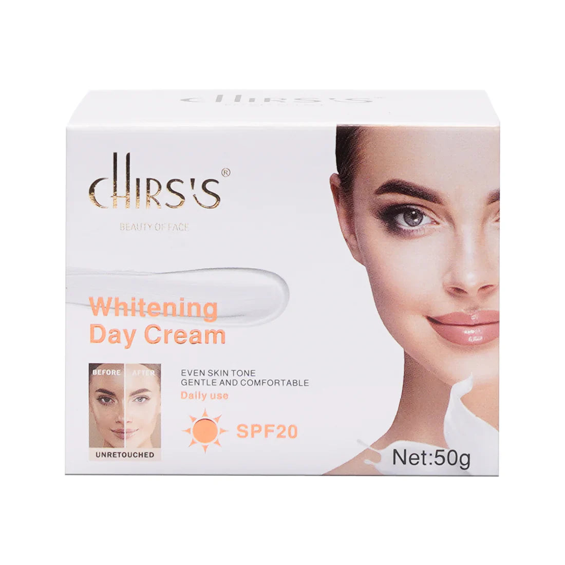 Chirs's Whitening Day Cream 20 SPF - 50g Chirs's