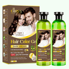Chirss Hair Color Gel Infused with Argan Extract - 500ml Each Chirs's