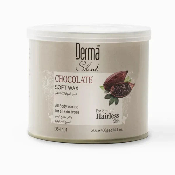 Derma Shine Chocolate Soft Wax - 400g Derma Shine