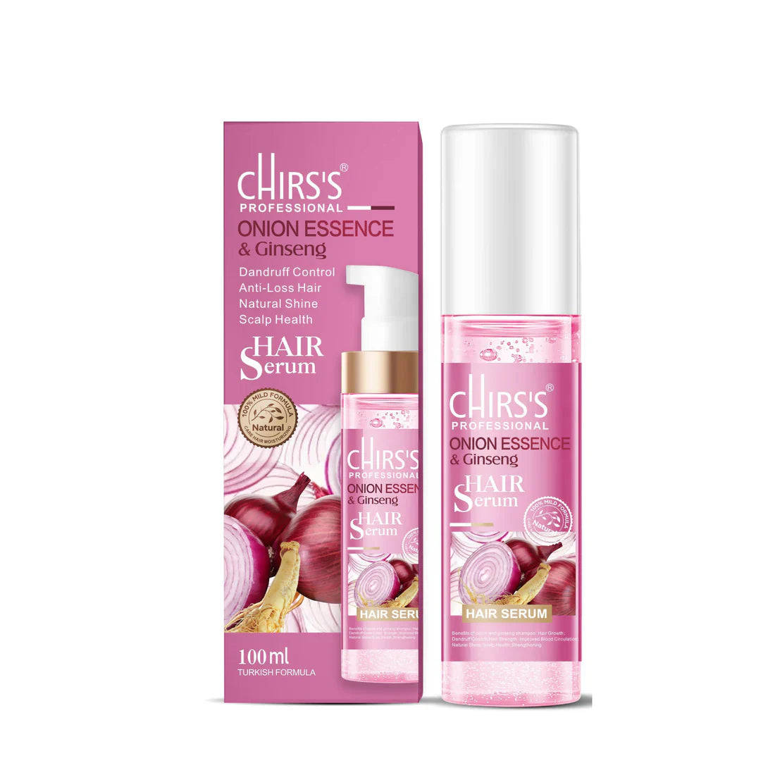 Chris's Professional Onion Essence Hair Serum - 100ml Chirs's