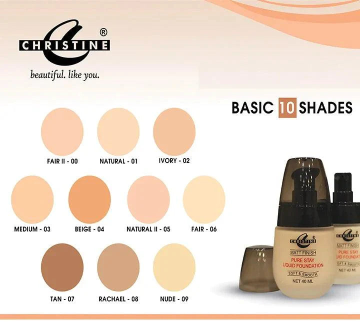 Christine Liquid Foundation Christine