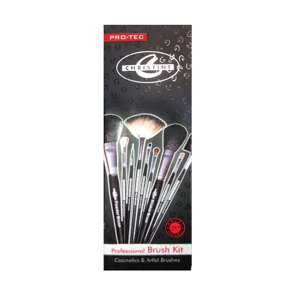 Christine Small Brush Kit Set – 9 Pieces Christine