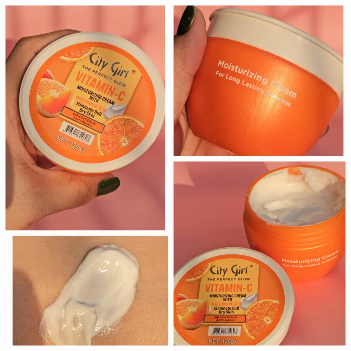 City girl Vitamin C Moisturizing Cream 120g City Girl