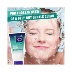 Clean & Clear Deep Action Cream Wash - 150ml Clean & Clear
