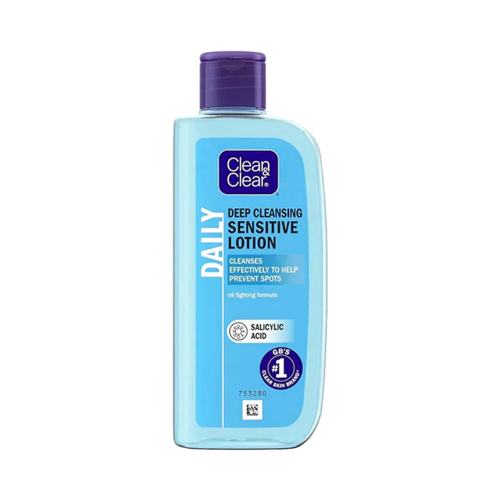 Clean & Clear Deep Cleansing Sensitive Skin Lotion - 200ml Clean & Clear