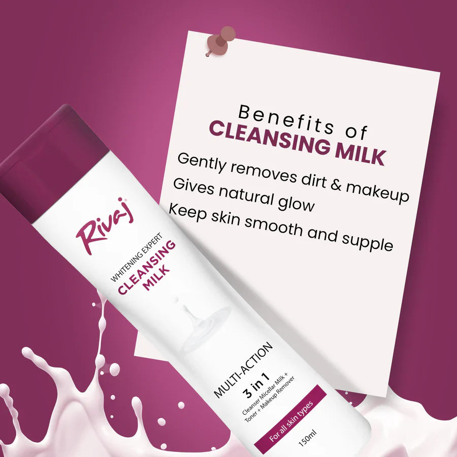 Rivaj Cleansing Milk - 150ml Rivaj