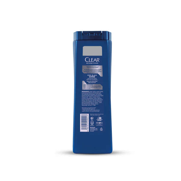 Clear Men Triple Anti-Dandruff Cool Black Shine Shampoo - 80ml Clear