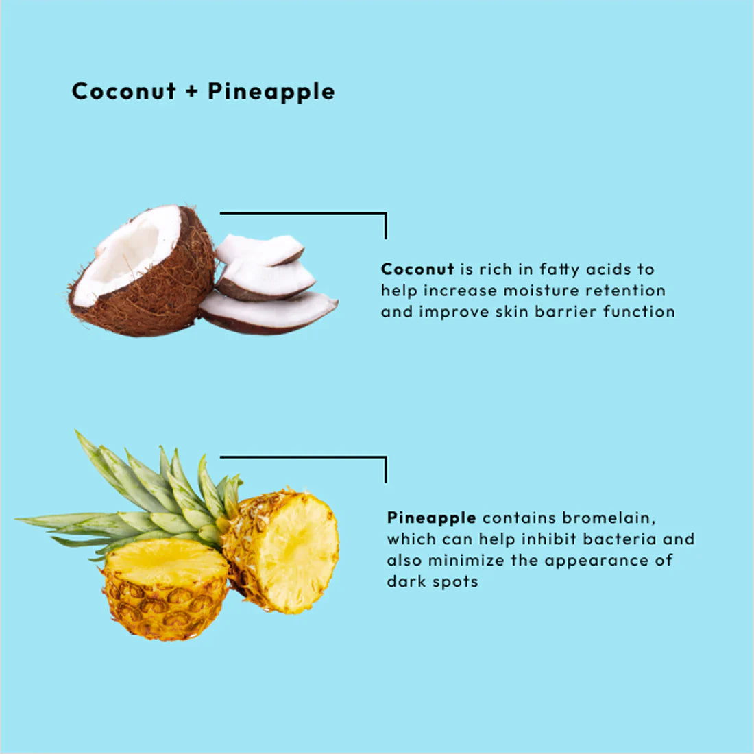 Be Care Love Coconut and Pineapple Hydrating Spa 4 Pcs Set Be Care Love