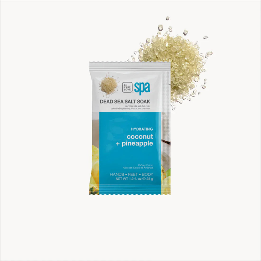 Be Care Love Coconut and Pineapple Hydrating Spa 4 Pcs Set Be Care Love