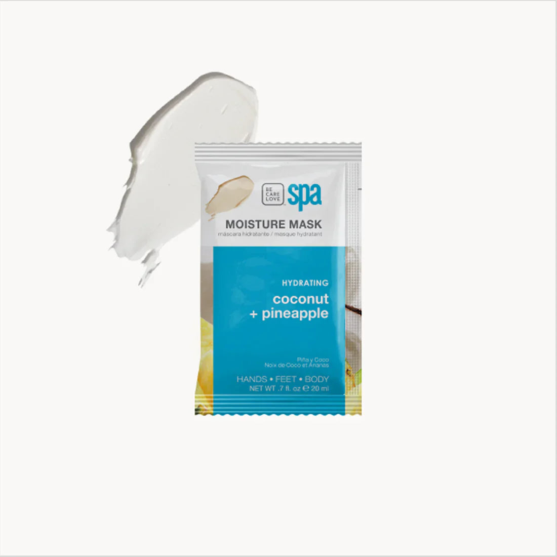 Be Care Love Coconut and Pineapple Hydrating Spa 4 Pcs Set Be Care Love