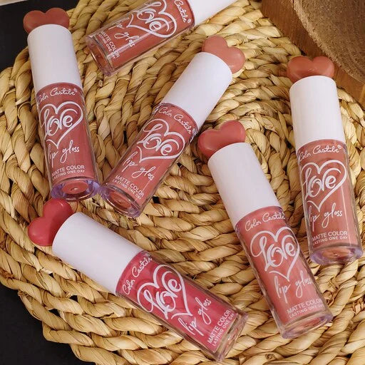 Color Castle Love Matte Lip Gloss 6‑Piece Set Color Castle
