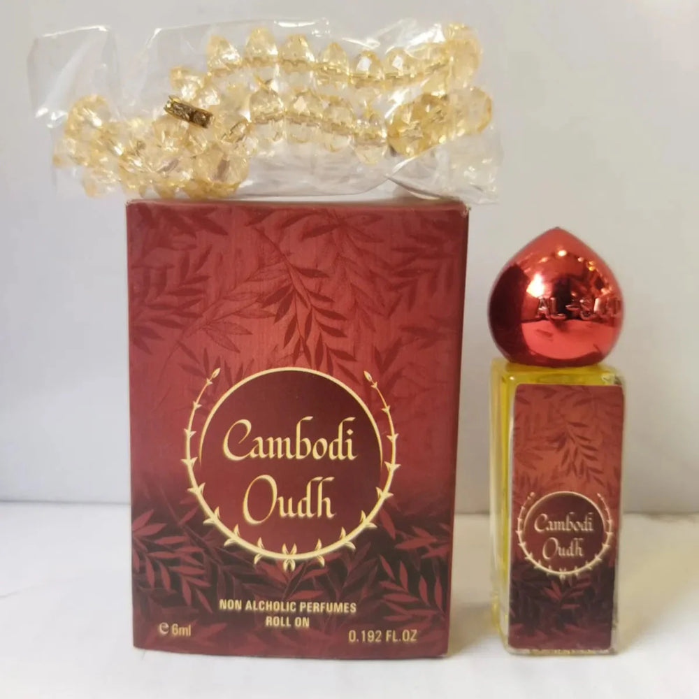 Combodi Oudh Attar With Tasbeeh 6ml Cosmia