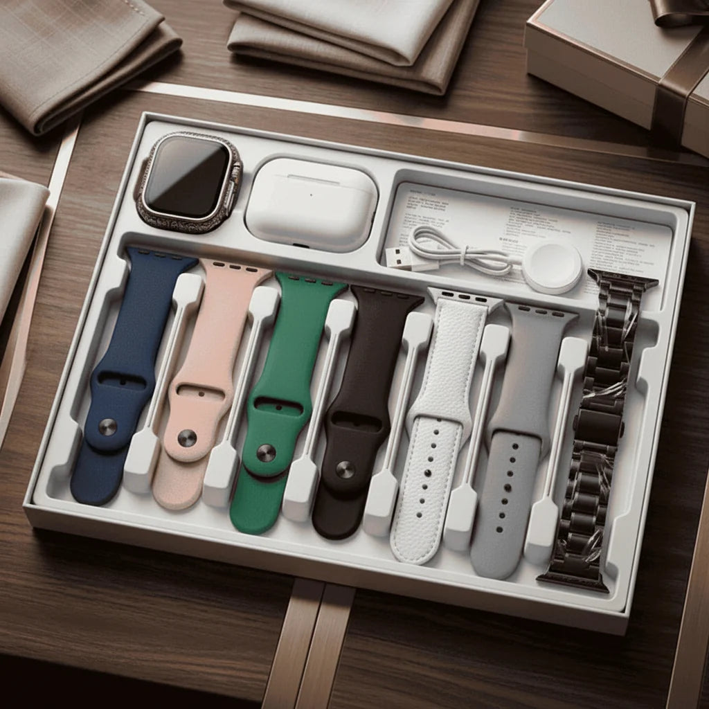 Maixinn Max 1250 Smart Watch 10in1 + AMOLED + Free Earbuds Maixinn